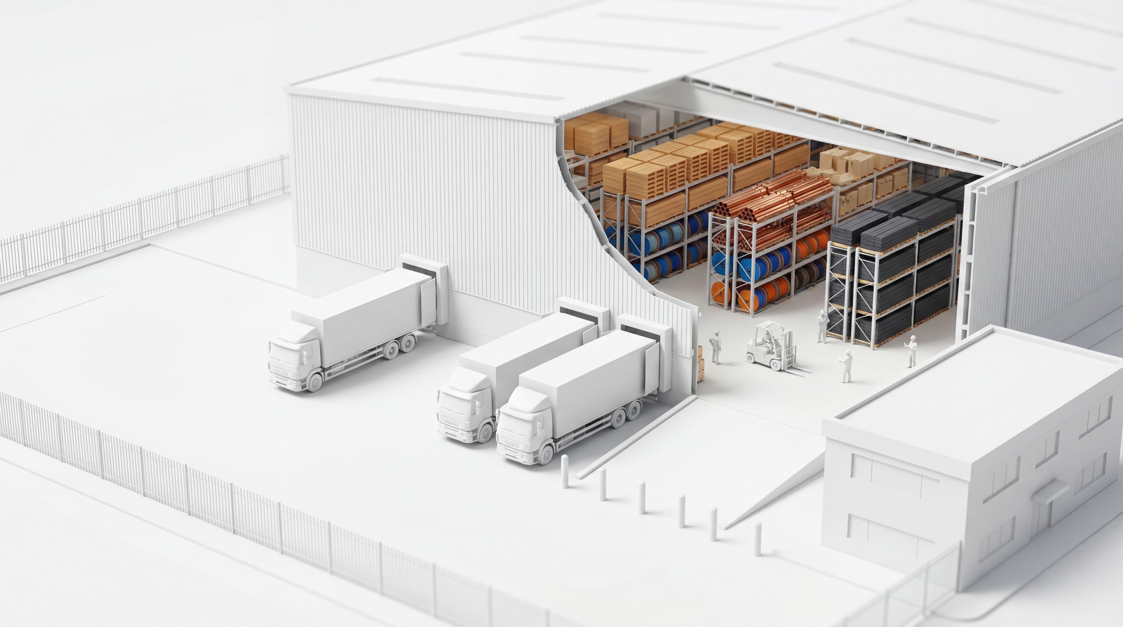 Distribution warehouse